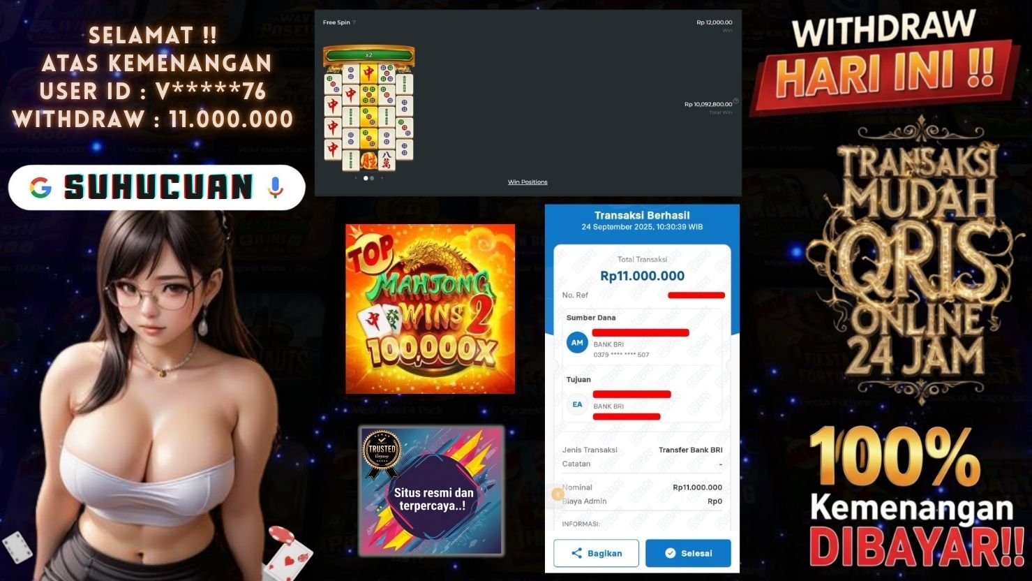 SUHUCUAN JACKPOT SLOT MAHJONG WINS 2